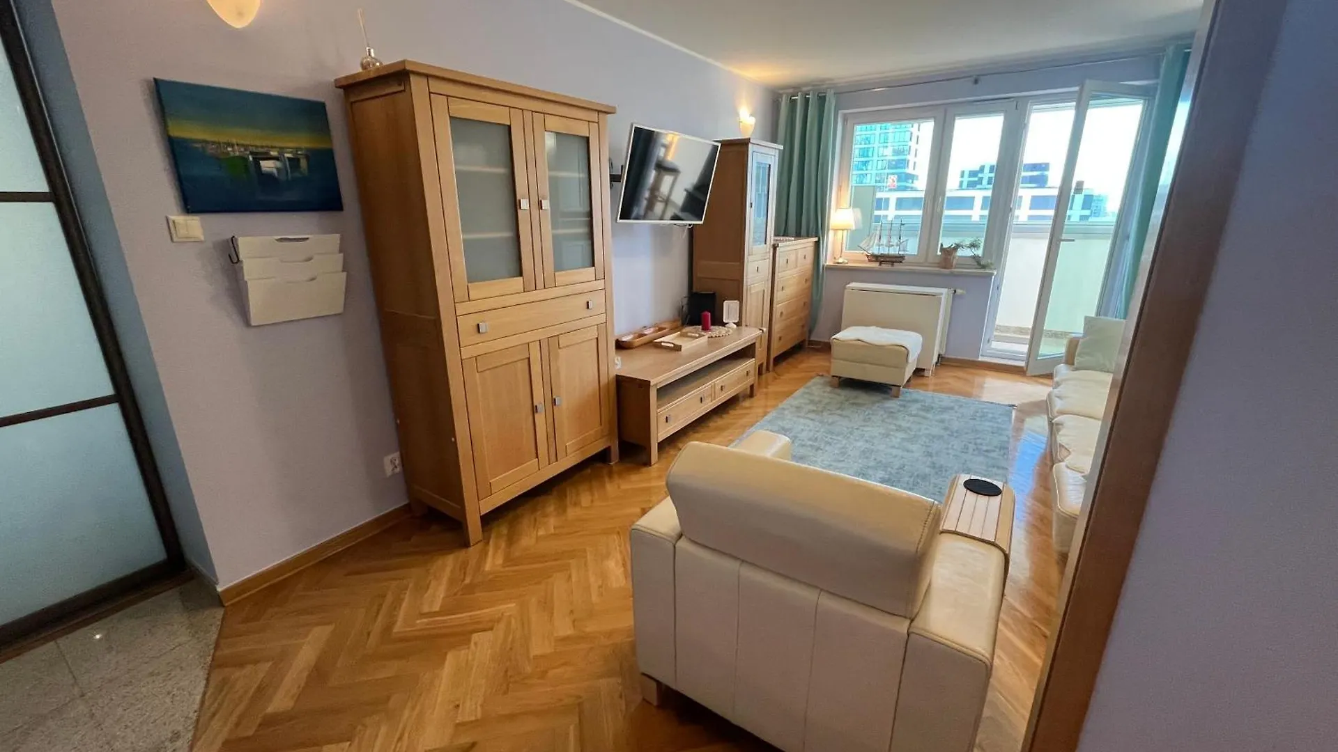 公寓 2 Bedroom Apartament, 57M2, Workspace, Central 华沙 波兰